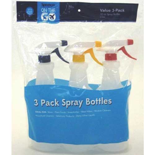 3 pack Household 32 oz Spray Bottles