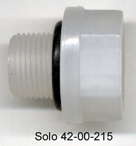 Solo 42-00-215 Optional 90 PSI Plug