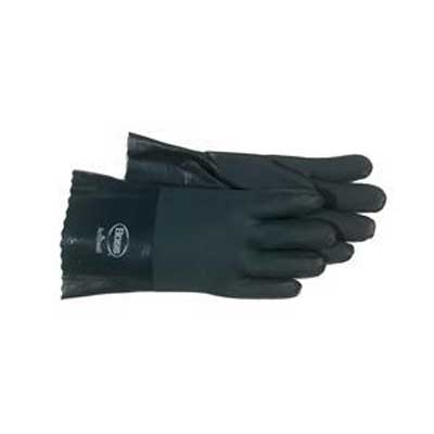 Ruff Grip Gauntlet PVC Gloves
