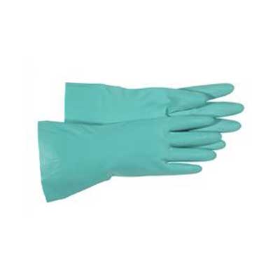 18 Gauge Green Nitrile Gloves