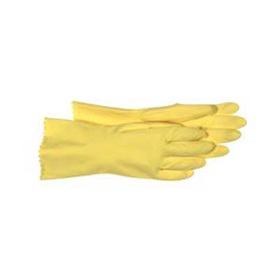 Medium Flock Lined Latex Gloves