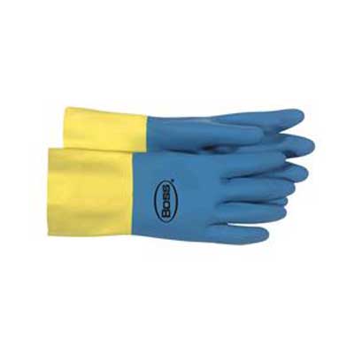 Medium Flock Lined Neoprene-Latex Gloves