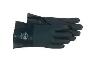 Boss Ruff Grip Gauntlet PVC Gloves