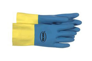 Boss Flock Lined Neoprene-Latex Gloves